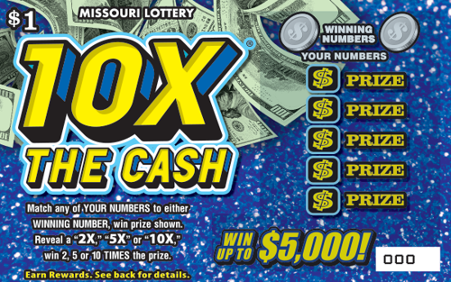 10X THE CASH (#545) - Missouri Scratch-Off | ScratchOdds